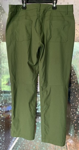 Swiss Tech Hose Herren Gr. 36x30 grün leicht 5 Pocket Performance Flatfront - Bild 2 von 12