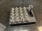 (20 Piece) M12X1.5 50MM Stainless Steel Wheel Lug Nuts Set Chrome