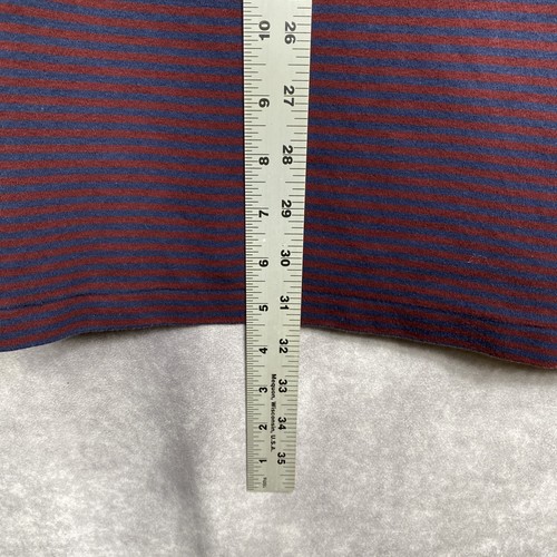 Polo Ralph Lauren Poloshirt Classic Fit Herren XL rot blau gestreift Freizeit Golfer - Bild 7 von 9