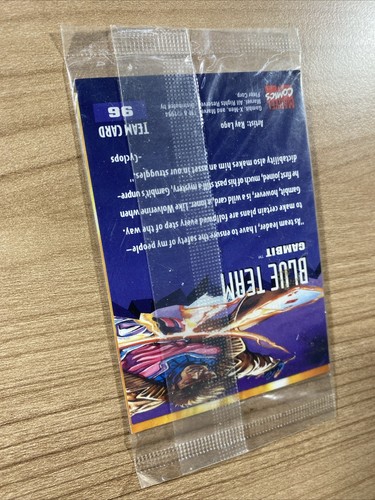 Factory-Sealed 1995 Fleer Ultra X-Men Wolverine Promo Yellow Card Pack Cello - Foto 13 di 19