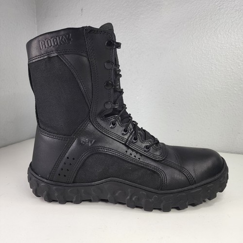 Rocky S2V Tactical Boots Black Leather Men’s Size 13 Special Ops USA Made 104-1 - Picture 10 of 13