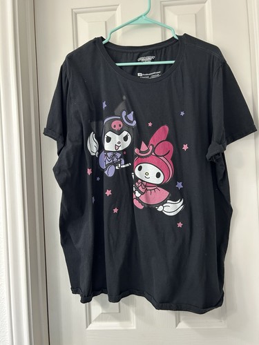 Kuromi And My Melody Halloween Shirt - Picture 1 of 5