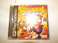 Rayman Rush (Sony PlayStation, 2002) PS1 Complete w/ Manual CIB