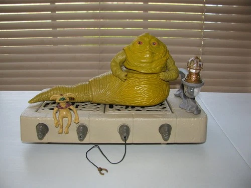 Star Wars JABBA the HUTT Throne Playset 1983 (Vintage, Near Complete)