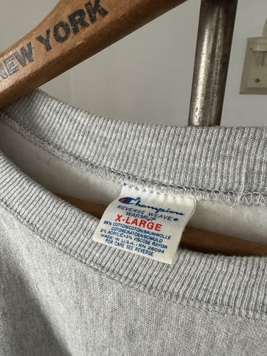 Vintage 1980’s Champion Harvard Gray Sweatshirt No Wash Mint Condition - Picture 3 of 4