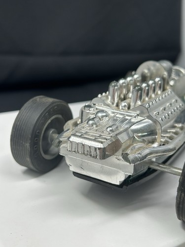 Vintage Bandai Battery Operated Formula One Race Car Green #28 WORKING RARE - Picture 9 of 12