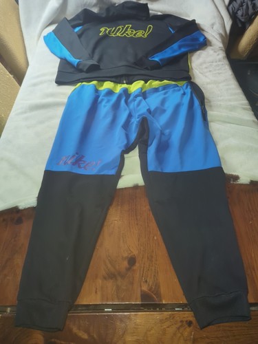 Pantaloni e Giacca Uomo Vintage Nike Track Color Block Jogger Zip Tasca AthleticXL - Foto 10 di 15