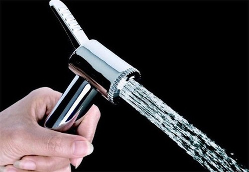 Kit Porta Tubo Spruzzatore Pannolini Pannolino Attacco WC Spray Bidet Manuale ABS - Foto 4 di 8