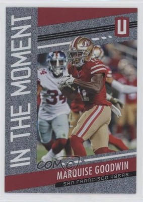 2019 Panini Unparalleled In the Moment Marquise Goodwin #ITM-MG z7h