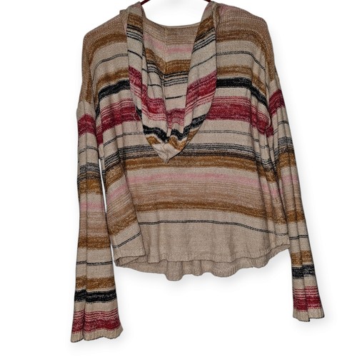 Suéter Pullover Para Mujer Billabong Manga Larga Cuello en V Bolsillo Frontal Suelto Tejido MD - Imagen 5 de 5