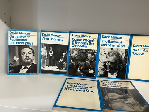 David Mercer 8 Play Scripts Paperback Eyre Methuen Drama Uniform Covers Volumes - Picture 10 of 11