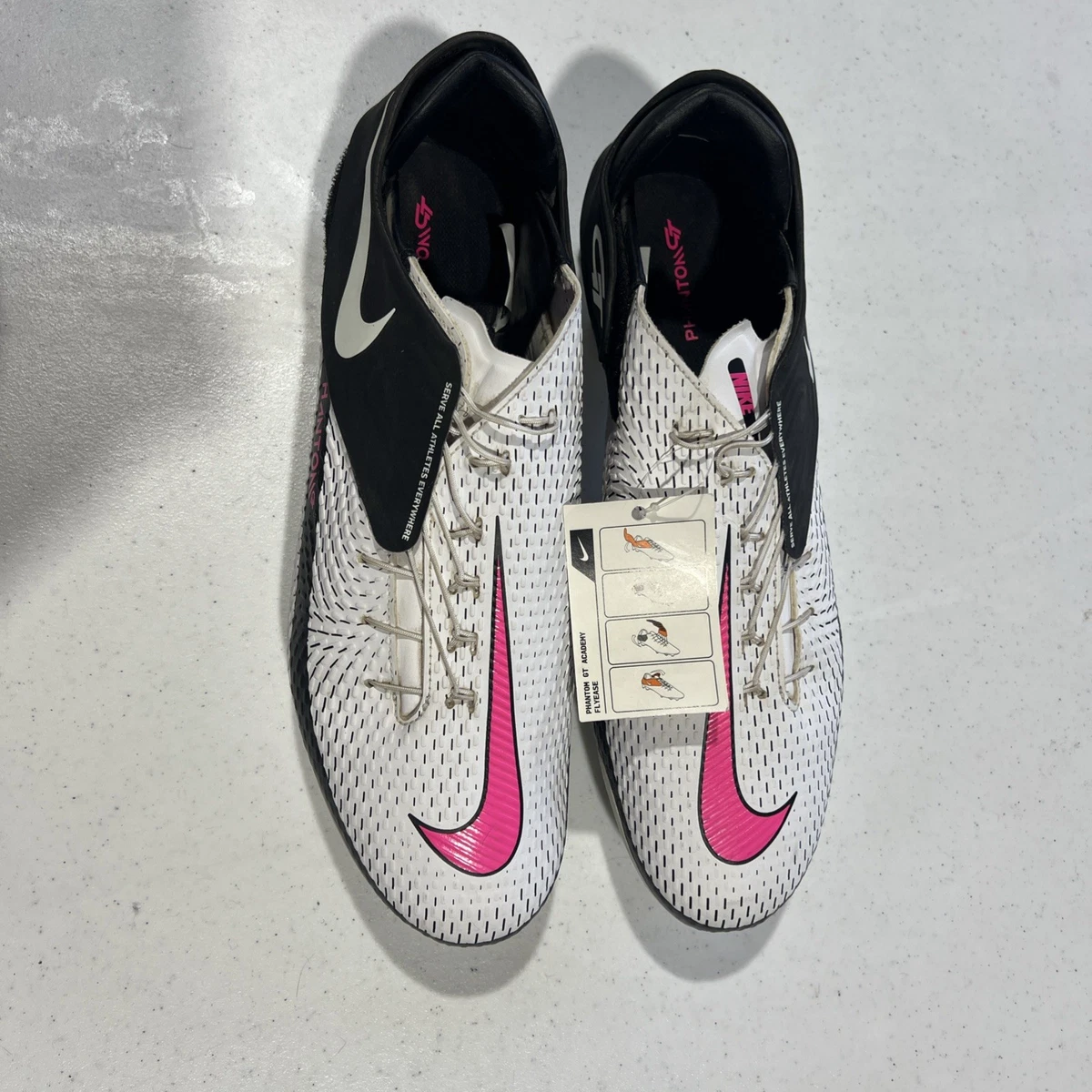 Nike Phantom GT Academy MG White Pink Blast for Sale