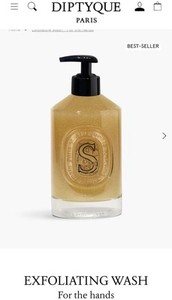 Diptyque L'Art Du Soin Exfoliating Hand Cleansing Wash 350ml