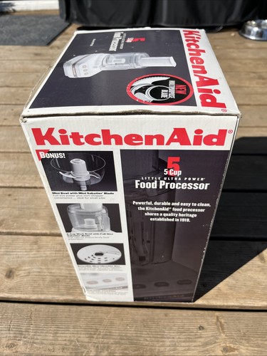 Kitchen Aid KFP350WH 5 TAZAS Little Ultra Power Procesador de Alimentos Blanco - Imagen 3 de 10
