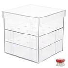 Acrylic Flower Cube Vase 9-hole Acrylic Flower Box Clear acrylic flower box