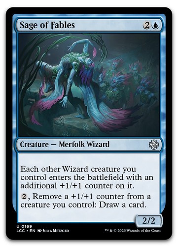 Sage of Fables #169 (NM) Lost Caverns of Ixalan LCC Magic MTG - Picture 1 of 2