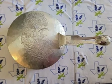 Continental hammered aluminum chrysanthemum silent butler 505 Vintage Kitchen 