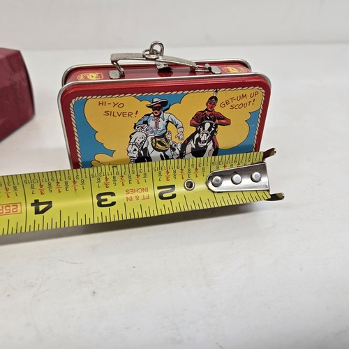 Hallmark Keepsake The Lone Ranger Brotdose Blech Ornament 1997 - Bild 7 von 7