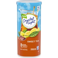 Crystal Light Flavored Drink Concentrate Pack of 10 Caffeine Free 1.56 Ounce