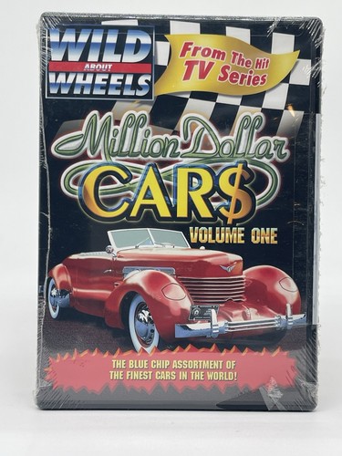 NEW SEALED DVD MILLION DOLLAR CARS VOLUME ONE WILD ABOUT WHEELS FREE SHIPPING - Foto 1 di 2