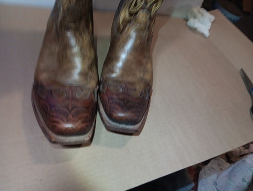 Tony Lama VF6004 Ladies Vaquero Western Boot Women's US Size 8B Great Condition - Picture 17 of 18