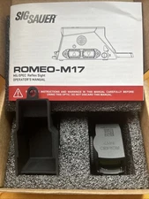 Sig Sauer Romeo-M17 * MIL-SPEC Reflex Sight *  Red Circle/Dot Coyote * SORM1700