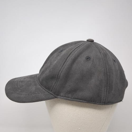 Old Navy Slideback Hat Gray One Size Adjustable Solid Vent Holes Blank - Picture 3 of 8
