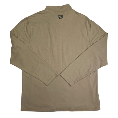 Cannae Pro Gear Herren 1/4 Zip Sweater Gr. Large Tactical Pullover Desert Brown - Bild 2 von 11