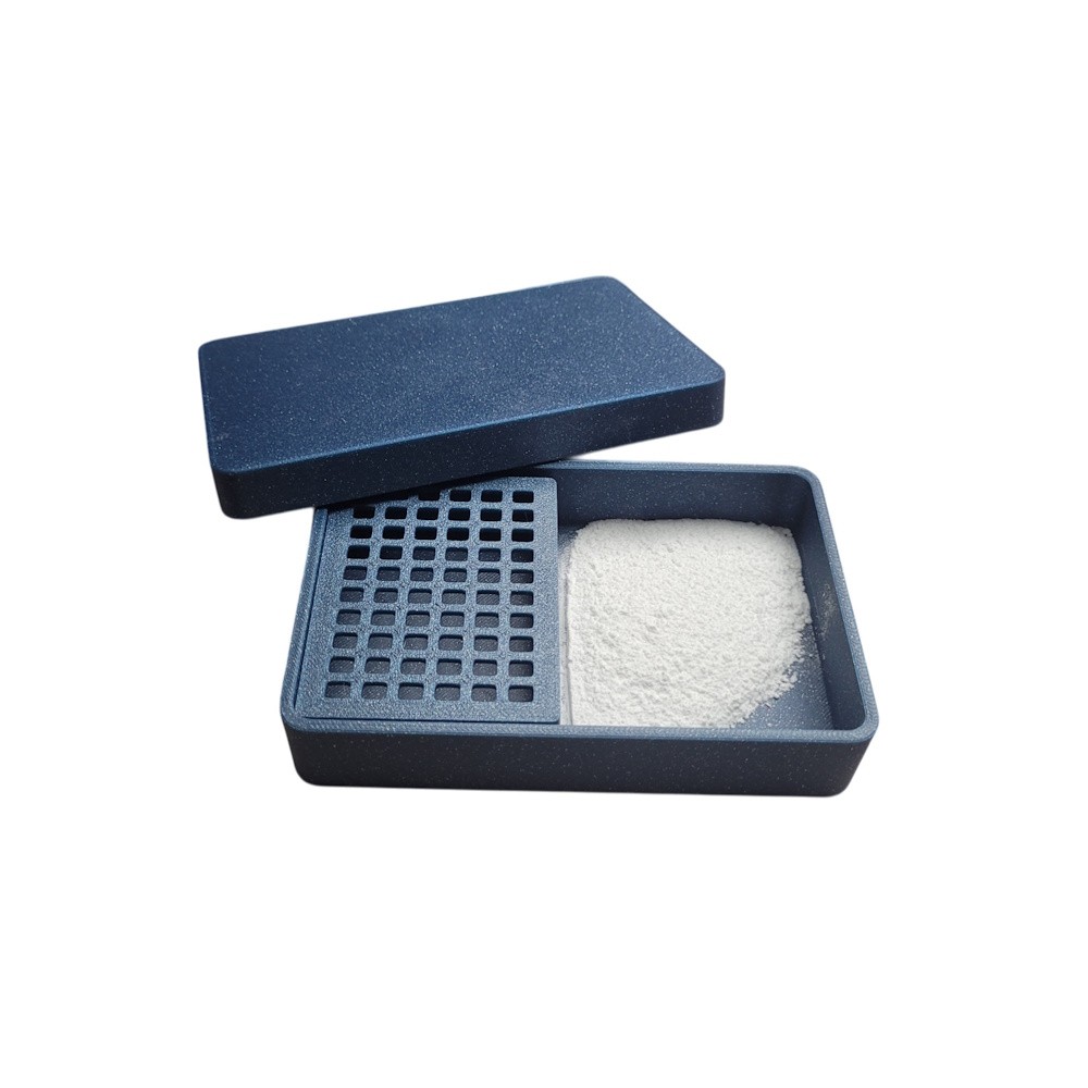Boîte à Poudre pâte polymère anti-adhérent emporte-pièce accessoire modelage argile Fimo