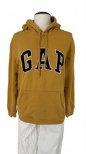 GAP Yellow Hoodie Logo Sweatshirt Size M