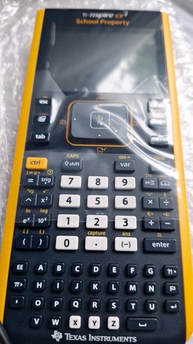 Texas Instruments Ti-Nspire CX Graphing Calculator, Black/Yellow New, Never Used - Picture 4 of 9
