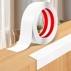 Wall Corner Protector Moulding Trim Peel and Stick 1.6 In x 10 Ft, White 