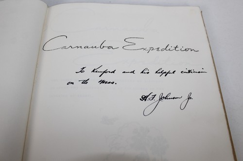Carnauba Expedition by Herbert F Johnson, Jr. Signed Ltd. Ed. 1936 Slipcase - Picture 2 of 7