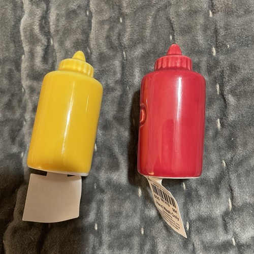 Cracker Barrel Mini Ketchup und Senf Salz & Pfefferstreuer 4. Juli 2025+ - Bild 2 von 6