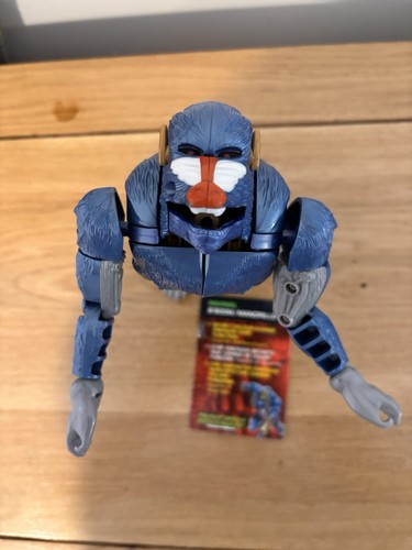 Beast Wars Biocombat Mandrillo Transformers Figure Spares Or Repairs Vintage - Picture 9 of 11