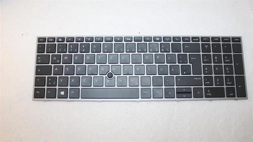 HP Zbook 15 G5/G6 Tastatur QWERTZ Deutsch beleuchtet - Bild 1 von 2