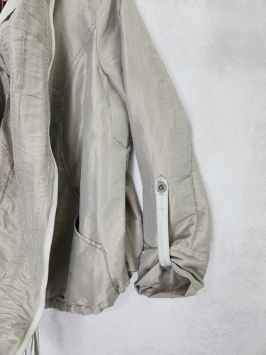 Le Jean De Marithe Francois Girbaud MFG Donna Blazer Bungee Avant Garde Chaqueta M - Imagen 2 de 18