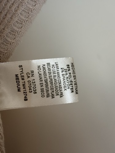 PAPER CRANE Women's M Medium Blouse top Shirt Long Sleeve Wrap NWT - Picture 5 of 8