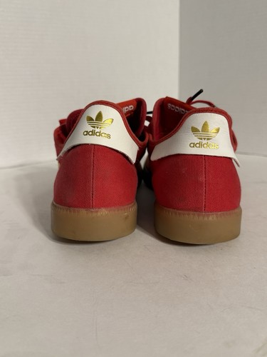 Adidas Samba MC Solid Red No Stripes Gummisohle Herren 10,5 - Bild 3 von 7