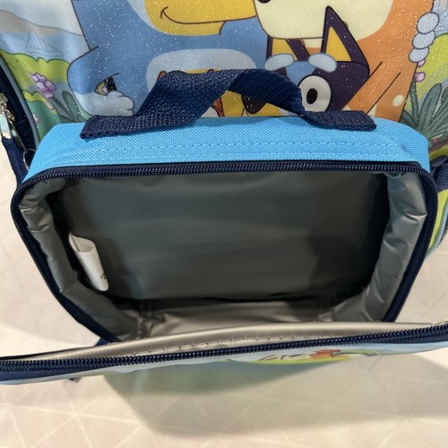 Bluey & Bingo Kids 17" Lightweight Backpack w Insulated Lunch Pack Brand New - Picture 4 of 11