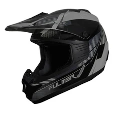 Adult Fulmer MX Helmet - 202 EDGE - ATV UTV Dirt Bike Off Road DOT Approved - S