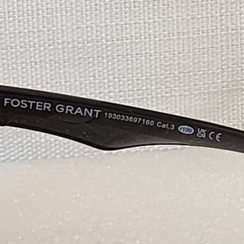 Occhiali da sole Foster Grant Cali blu 100% protezione lenti UVA-UVB nero - Foto 8 di 12