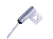 Omega RTD-831-SE - Bolt-On RTD Sensor with Aluminum Flag Housing, 1 m PFA leads,
