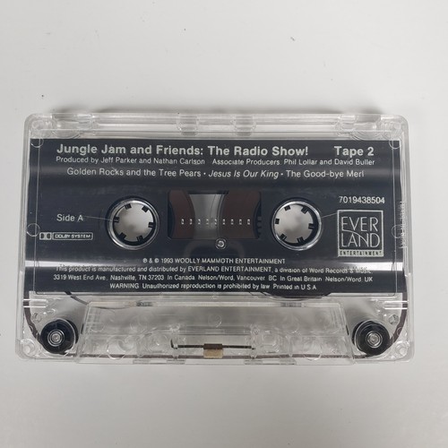 Jungle Jam & Friends Show Wild Times In God's Creation Cassette Tape 2 ONLY READ - Picture 2 of 3