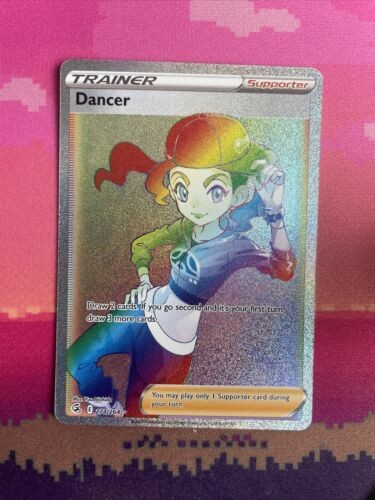 Pokemon Card Dancer 274/264 Rainbow Rare Fusion Strike Near Mint