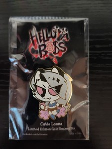 Helluva Boss Loona限定版ジャンボエナメルピン Helluva Boss Pin-Up Loona #2 Enamel Pin - LIMITED EDITION