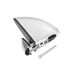  2 Pcs Glasbodenträger Spiegelclip Glasfixierklamme Befestigungsclips