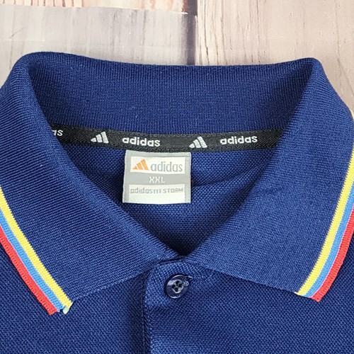Adidas Fit Storm Poloshirt Herren XXL FIFA World Cup Brasil 2014 Columbia Flag - Bild 10 von 12