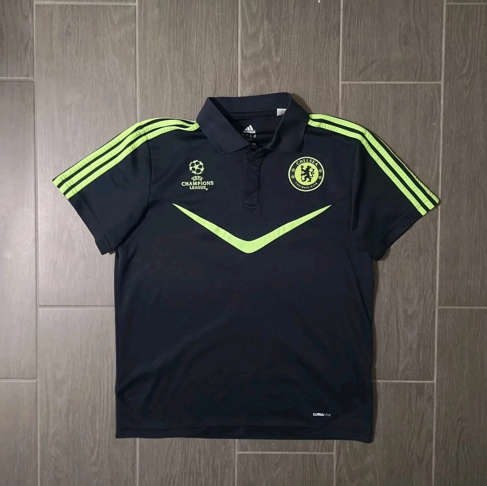 Vintage Retro 2010/11 Chelsea FC CFC Champions League Polo Trikot Größe: M Fans
