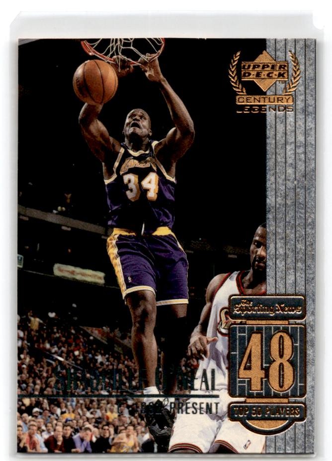 1998-99 Upper Deck Century Legends #48 Shaquille O'Neal